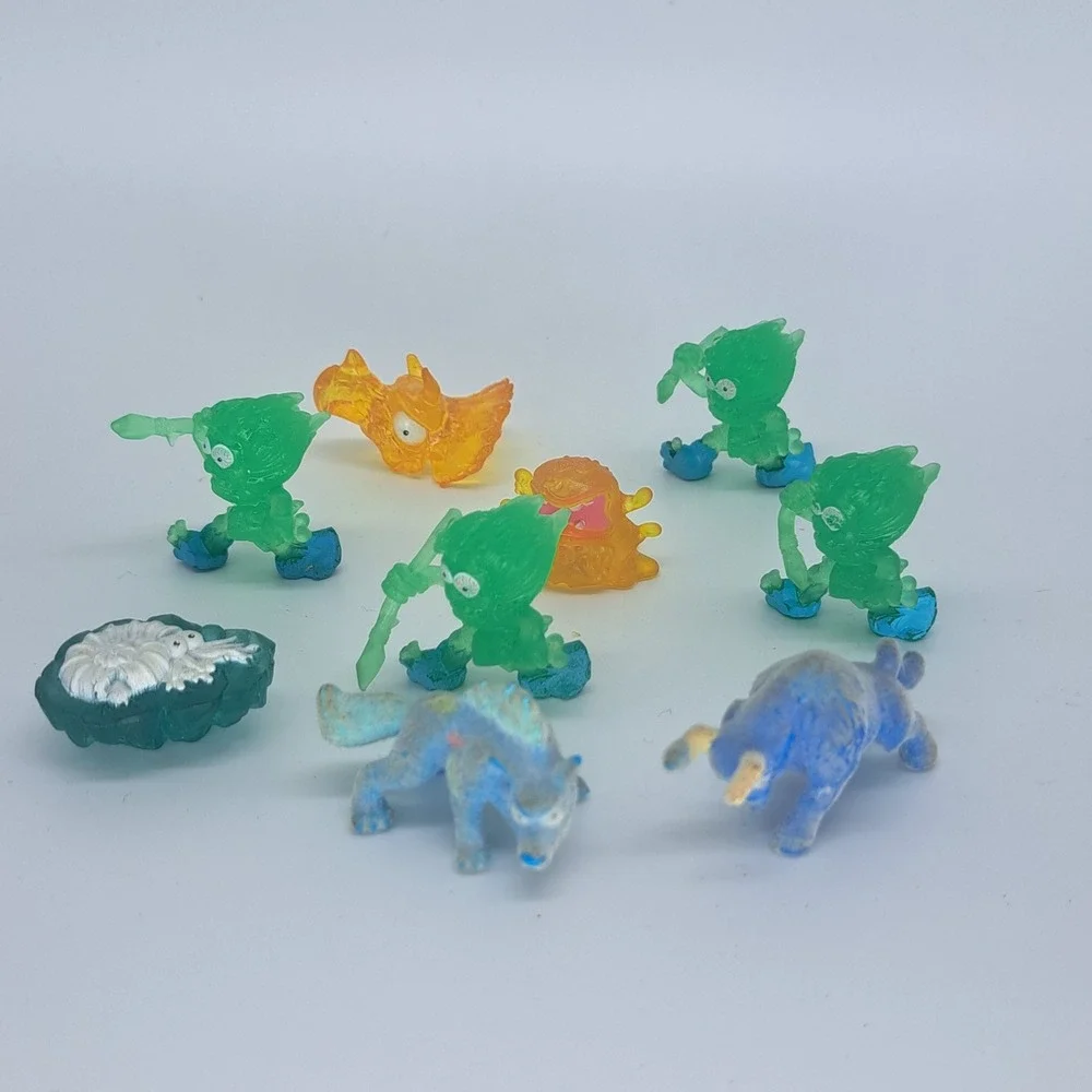 Zuru Smashers Dino Ice Age Series Mini Figures Lot Translucent Flocked Toys